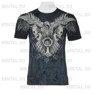Ворон и черепа  ―  Brutal.su